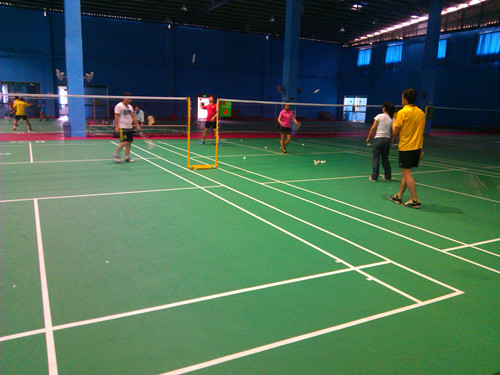 PVC羽毛球場 PVC羽毛球場